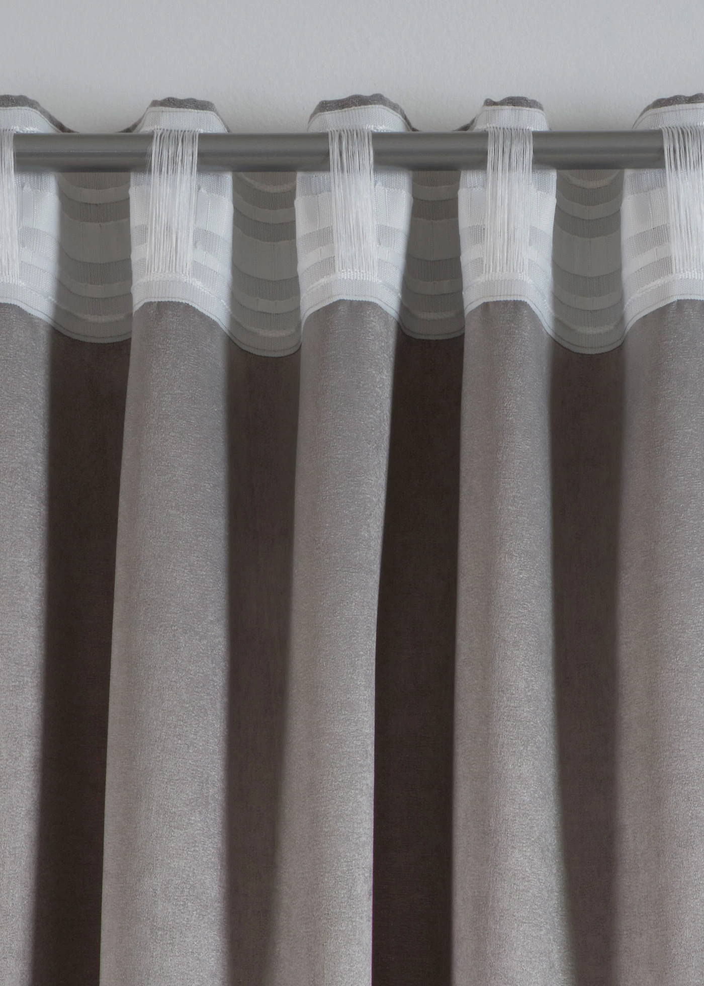 Rideau obscurcissant en jacquard (1 pce) • gris • Boutique bonprix