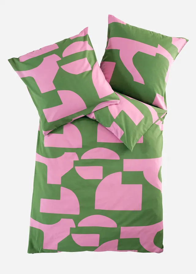 Lenjerie de pat cu design grafic