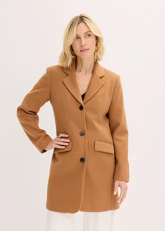 Manteau style blazer • marron moka  • Boutique bonprix