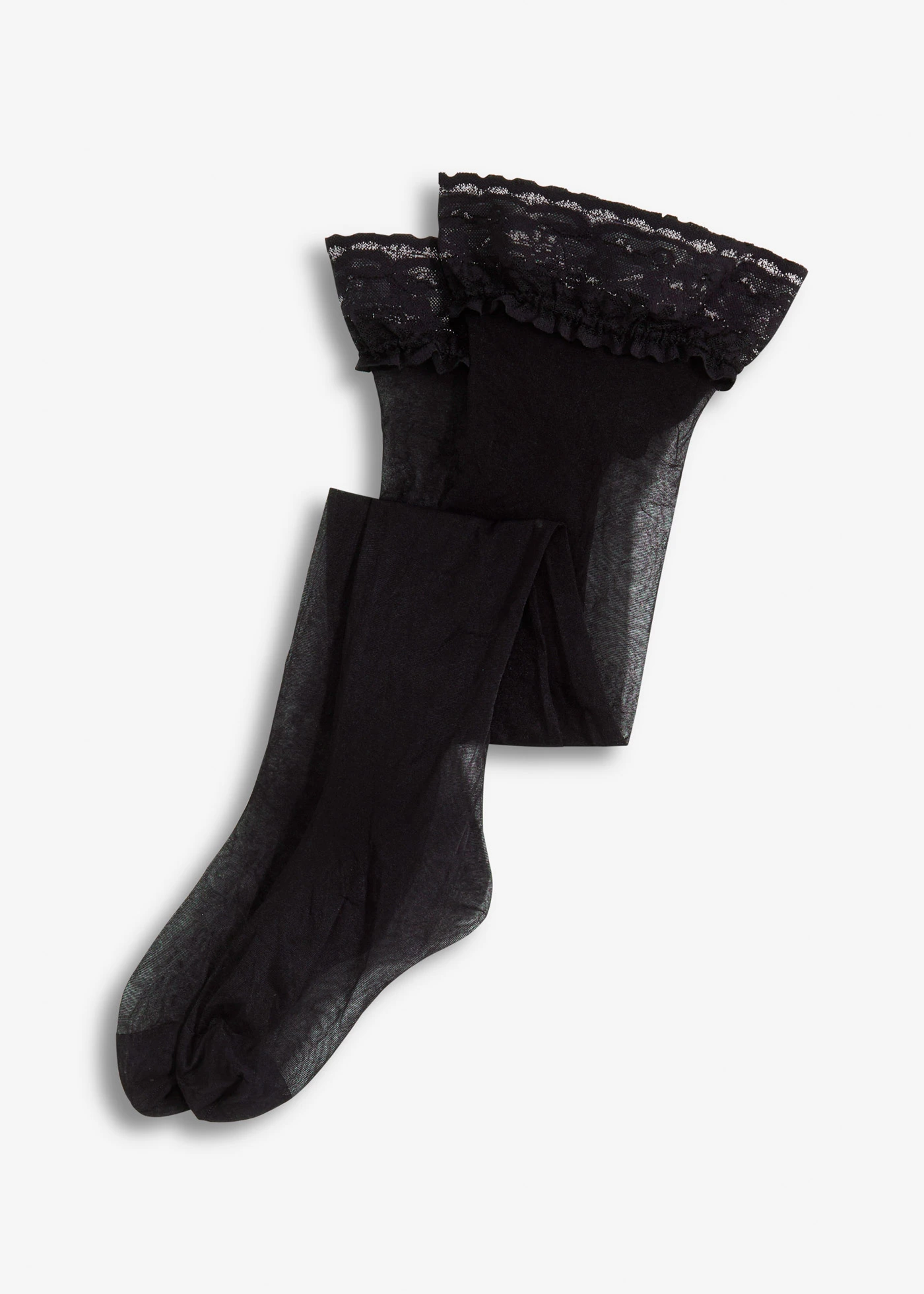 Bas auto-fixants 20den • noir • Boutique bonprix