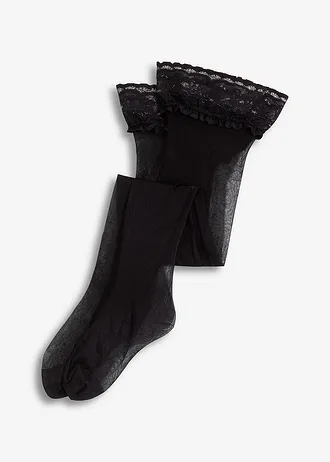 Bas auto-fixants 20den • noir • Boutique bonprix