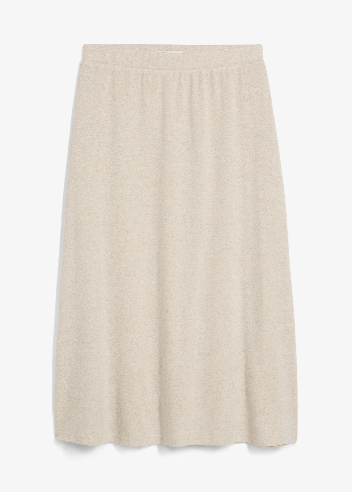 Midi sukně • světle písková s melírem • bonprix obchod