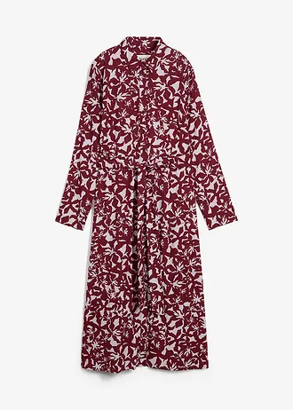 Košilové šaty ze splývavé viskózy