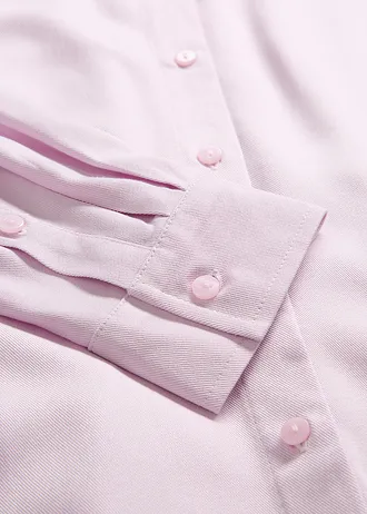 Košilová halenka z měkké viskózy • pudrově šeříková • bonprix obchod