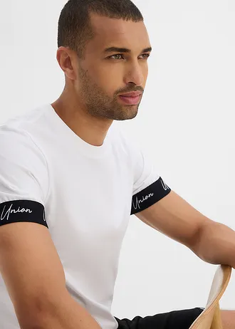 Tričko z čistej bio bavlny, Slim Fit • biela • obchod bonprix