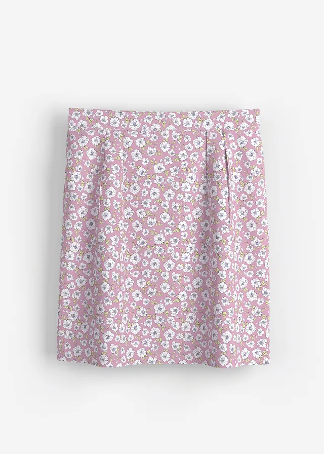 Mini sukňa z padavej viskózy