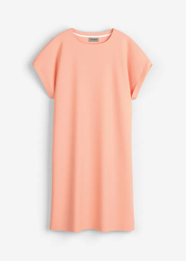 Shirtjurk van stevige interlock, Kleur: melba