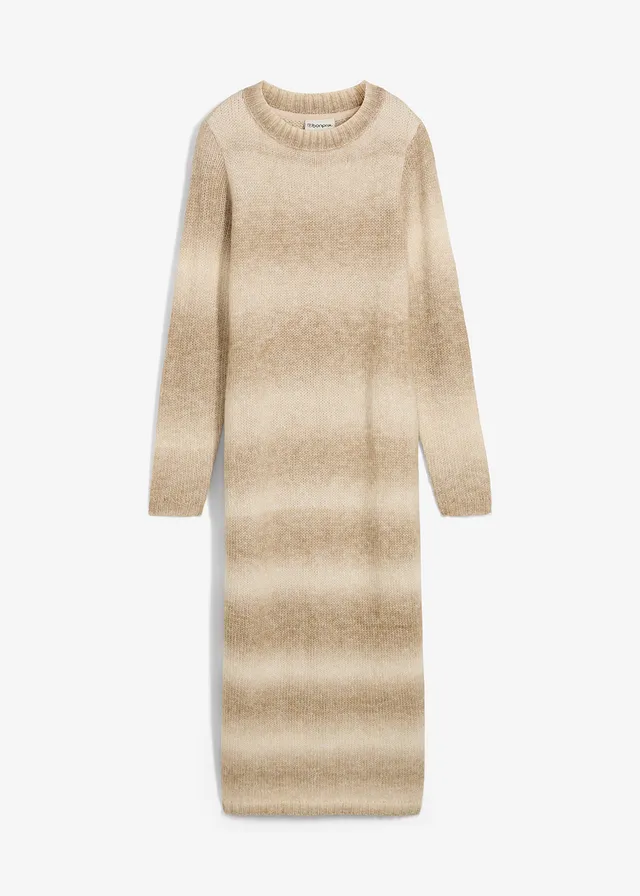 Pletené šaty z mäkkého vlneného mixu