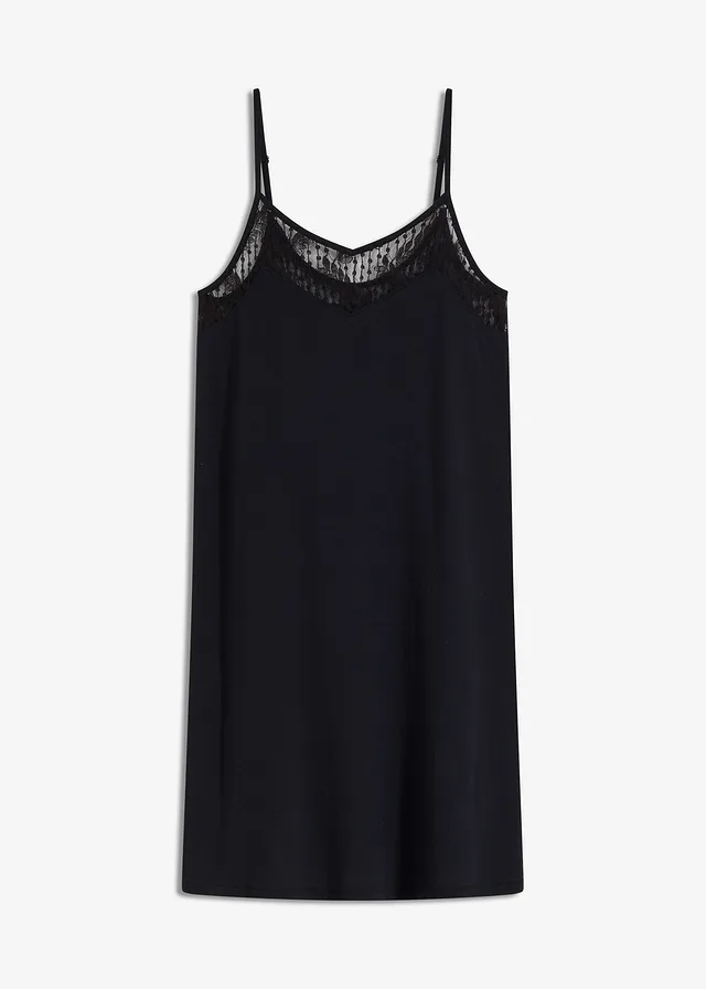 Cămașă de noapte scurtă din material moale cu modal