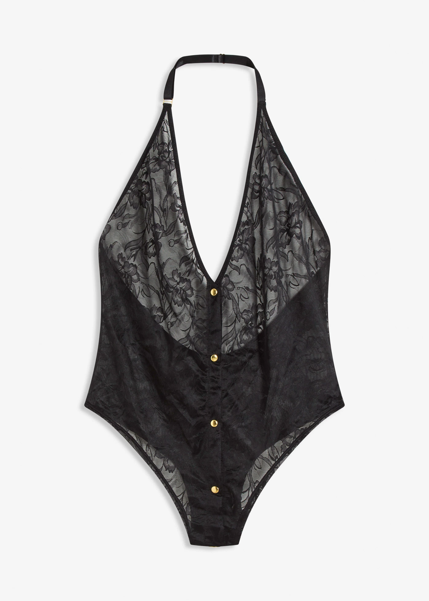 Body avec boutons • noir • Boutique bonprix