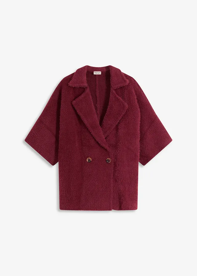 Pletený sveter s pierkovým vláknom Pletený sveter s pierkovým vláknom