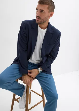 Alap zakó, Regular Fit • sötétkék melírozott • bonprix áruház