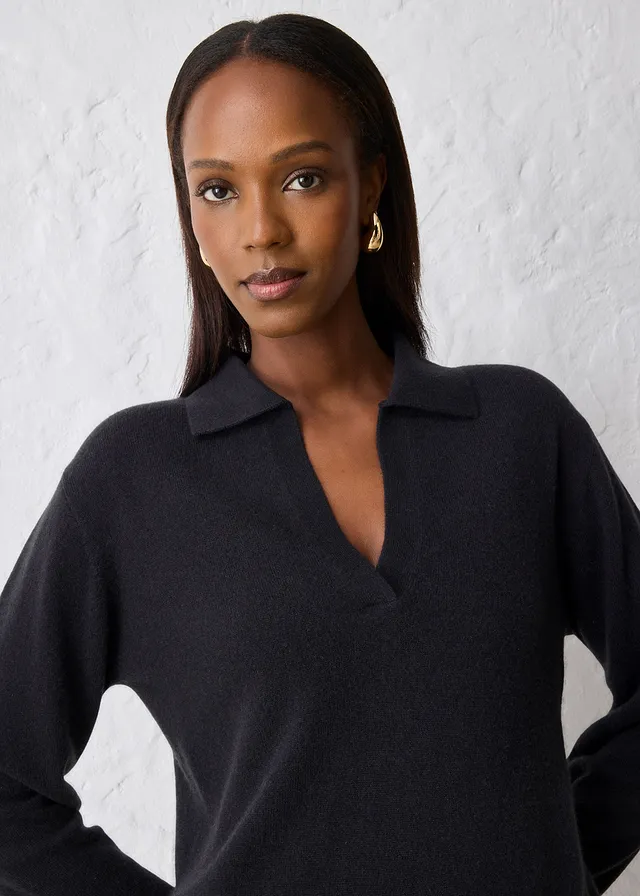 Kasjmier trui met Good Cashmere Standard® • zwart • product-page.page-title-suffix