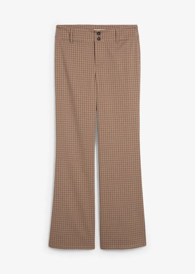 Pantaloni evazați cu talie comodă