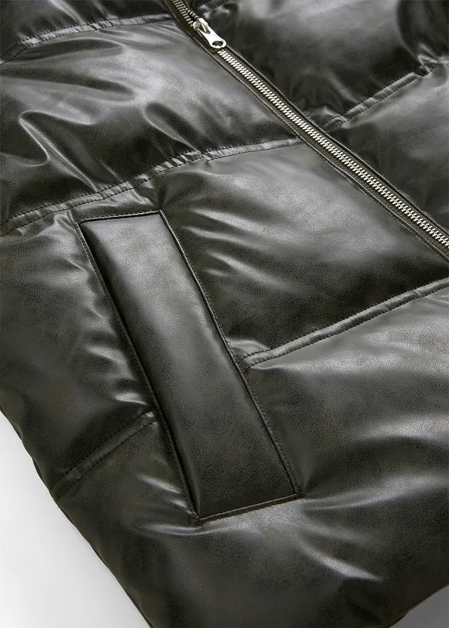 Gilet sans manches enduit et matelassé • gris délavé • product-page.page-title-suffix