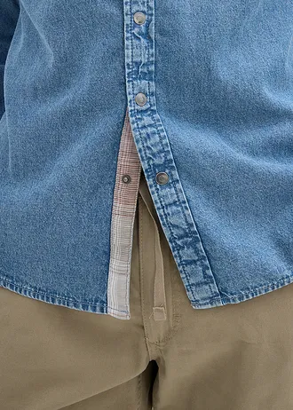 Spijkeroverhemd, lange mouw • lichtblauw denim • bonprix online shop