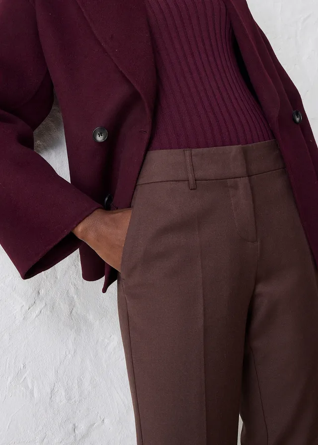 Pantalon étroit et doux • marron foncé • product-page.page-title-suffix