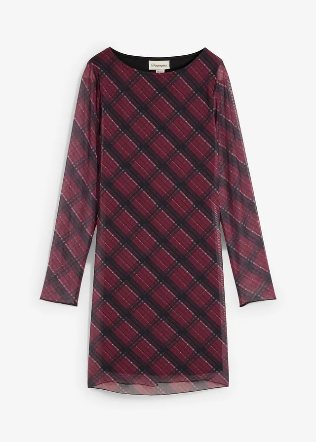 Mini šaty z jemnej sieťoviny