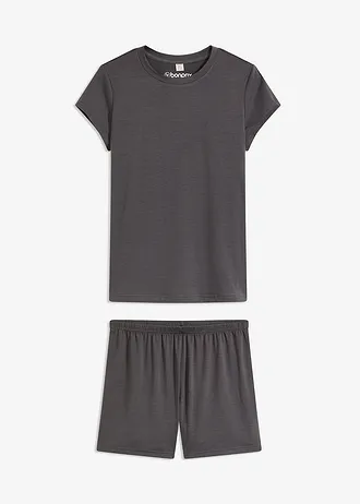 Krátké pyžamo z lehkého měkkého materiálu