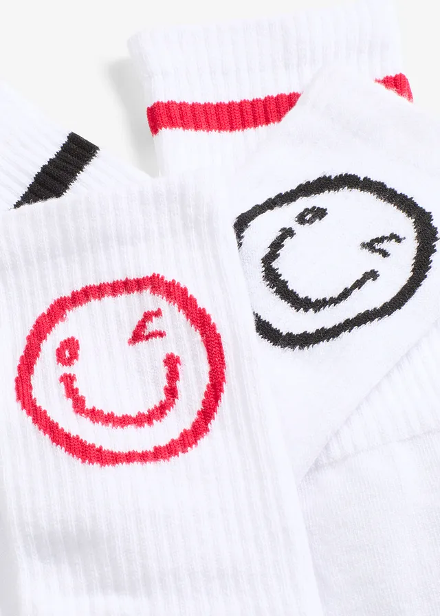 Șosete de tenis cu bumbac organic (set/ 6 perechi)