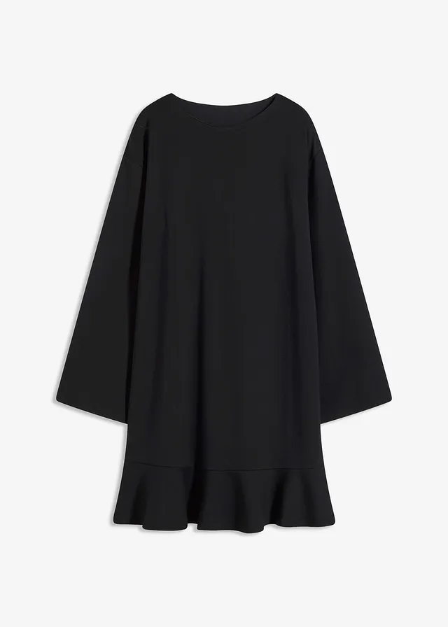 Rochie scurtă cu volan din material Punto di Roma