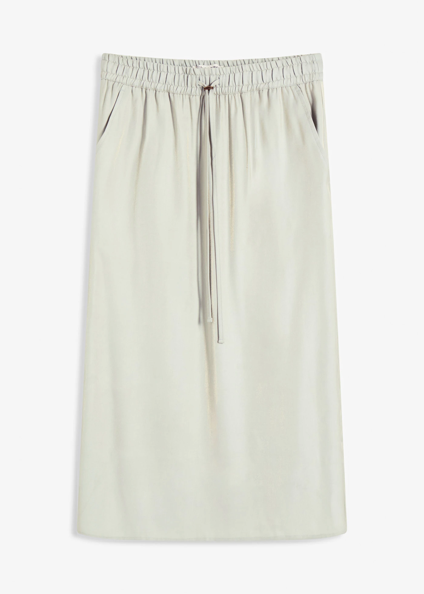 Midirok van glanzend materiaal • mint-goudkleur • bonprix online shop