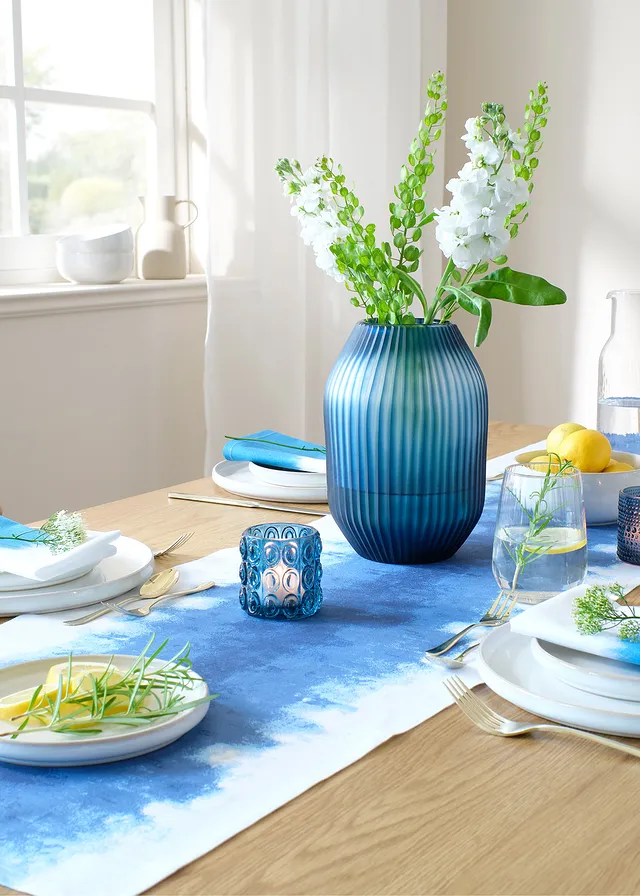 Vase, Couleur: bleu