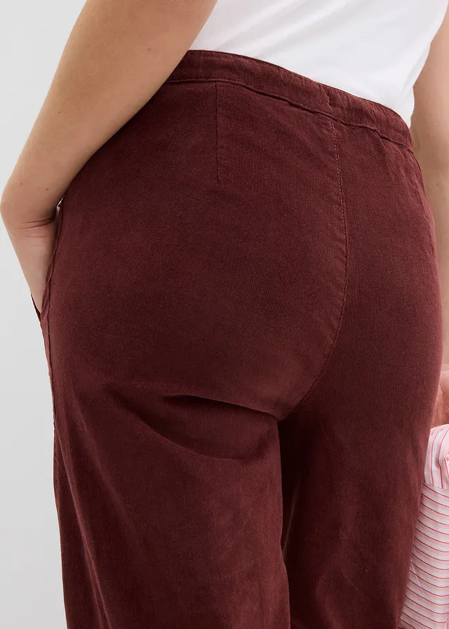 Pantalon en velours côtelé, coton extensible • café • product-page.page-title-suffix
