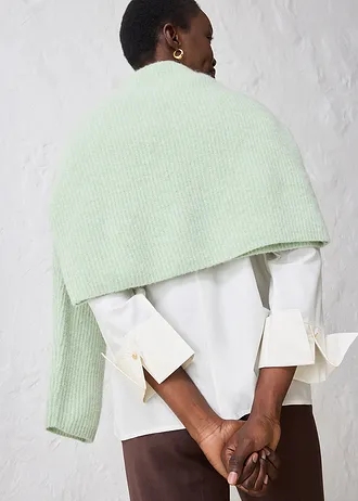 Halenka s podílem hedvábí • přírodní bílá • bonprix obchod