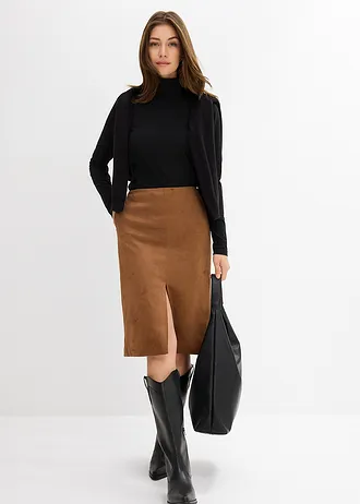 Pouzdrová sukně • karamelová • bonprix obchod