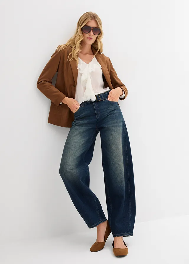 Blazer en suédine, Couleur: toffee