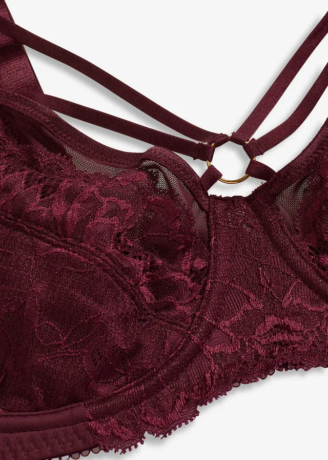 Soutien-gorge minimiseur avec dentelle • bordeaux • product-page.page-title-suffix