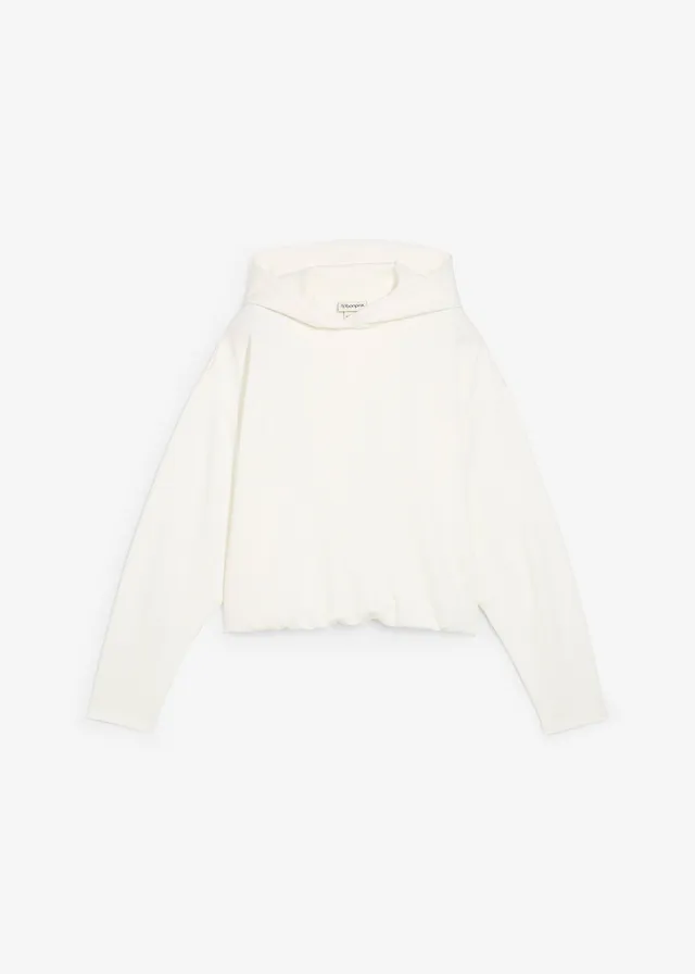 Mikina s kapucňou, z ľahkého viskózového mixu