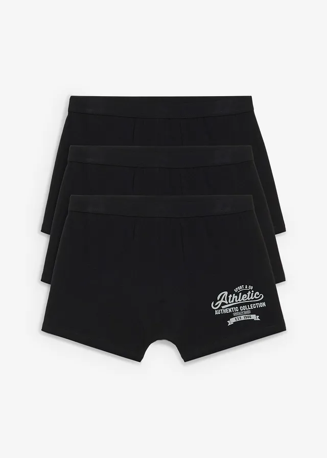 Chilot boxer mulat, cu bumbac moale (set/ 3 perechi)