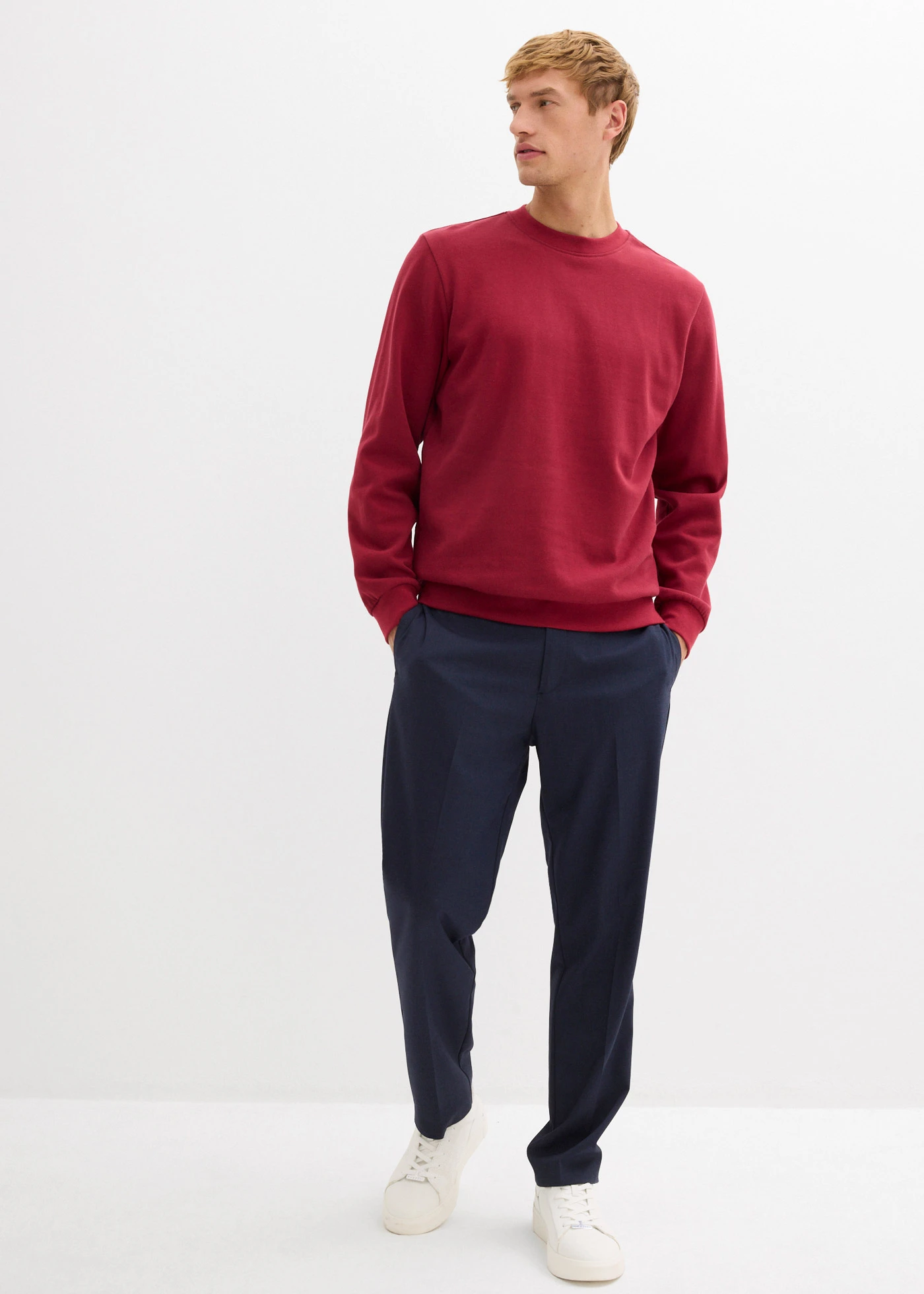 Sweat regular • rouge prune • Boutique bonprix