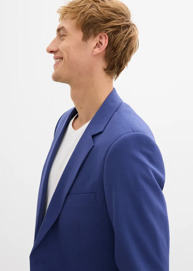 Stretch colbert, slim fit • middernachtblauw • product-page.page-title-suffix