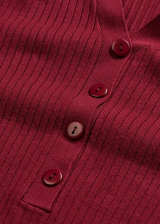 Trui in zachte viscosemix • pruimrood • bonprix online shop