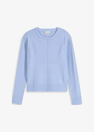 Svetr, barva: perlově modrá