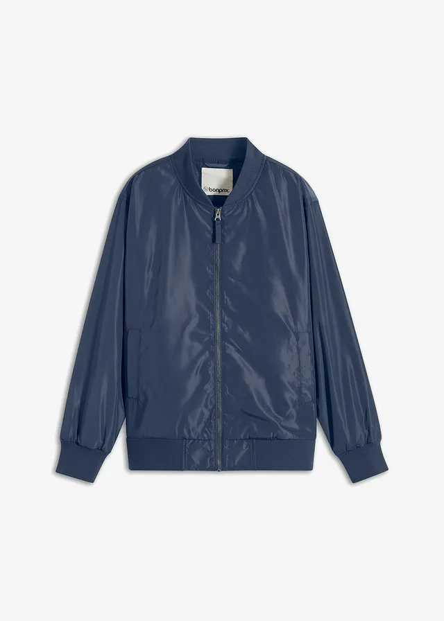 Blouson, Couleur: bleu foncé