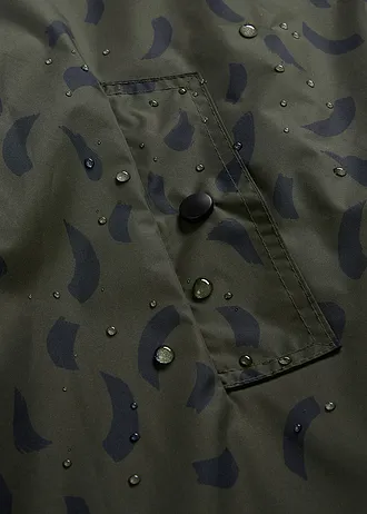 Waterbestendige 3-in-1 zwangerschapscape met draagzak • diepolijfgroen-zwart • bonprix online shop