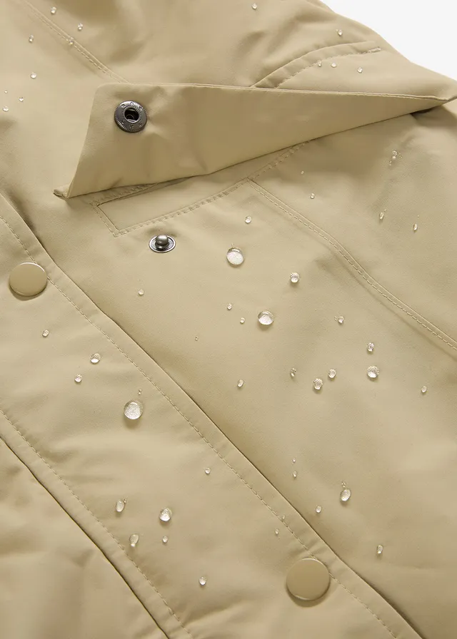 Manteau de grossesse 3-en-1 coupe-vent et imperméable avec fonction portage • kaki fumé • product-page.page-title-suffix