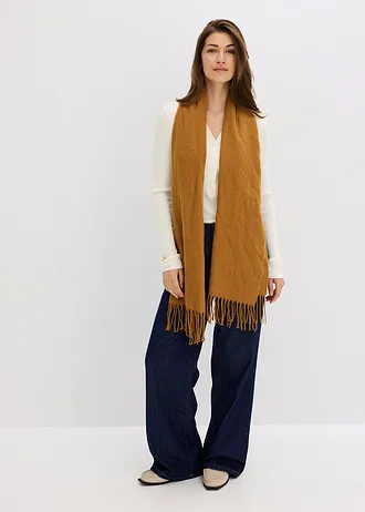 Pull doux en fine maille, viscose majoritaire • ecru • Boutique bonprix