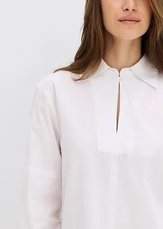 Oversize halenka s objemnými rukávy • bílá • bonprix obchod