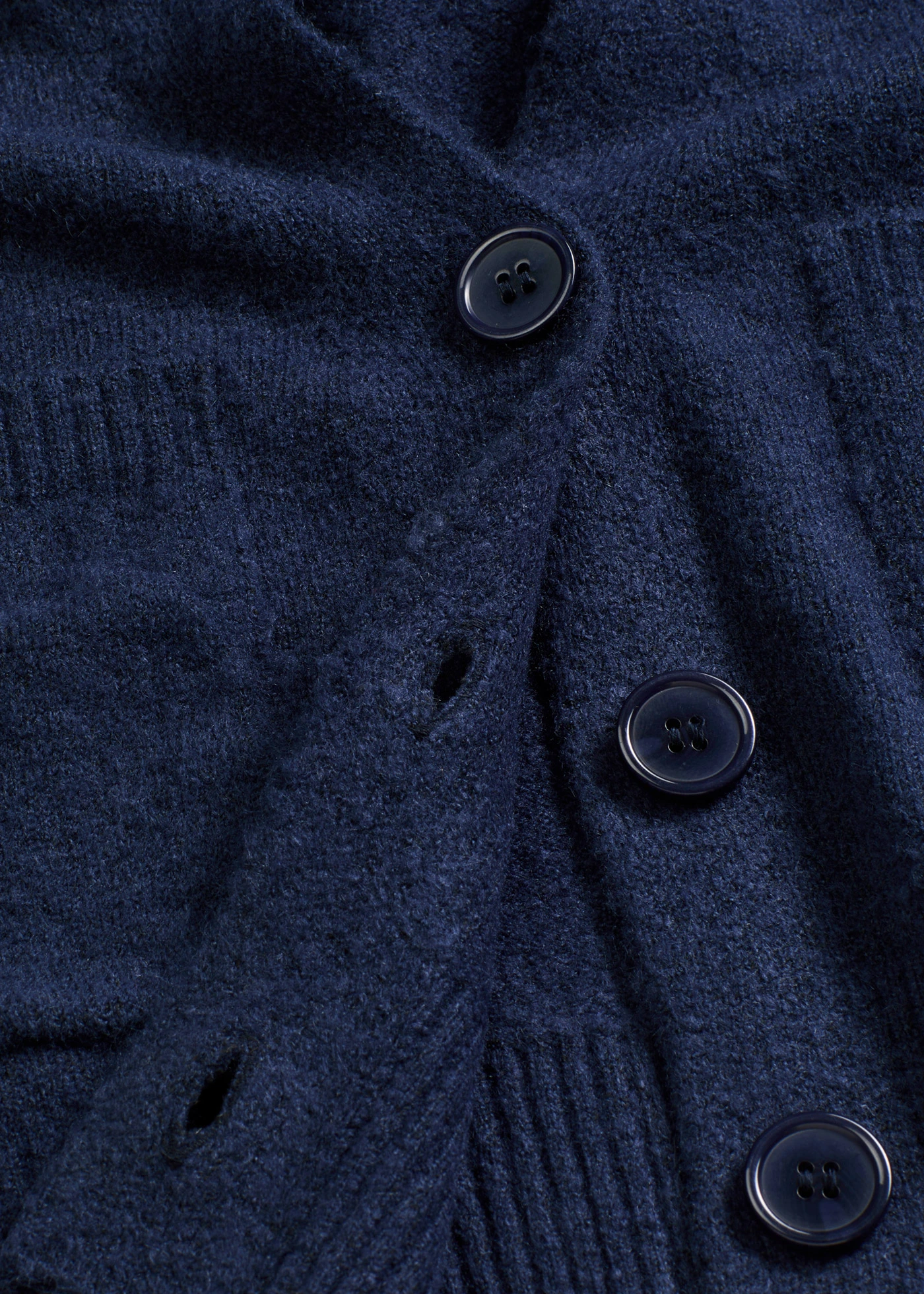 Gilet en maille oversize • bleu foncé • Boutique bonprix