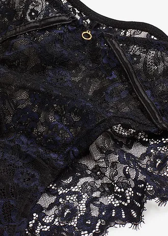 Kalhotky Hipster z jemné krajky • černo-tmavě modrá • bonprix obchod