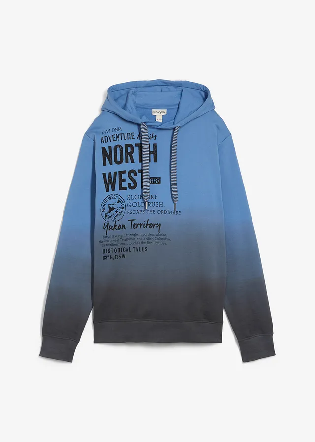 Mikina s kapucňou z čistej bavlny