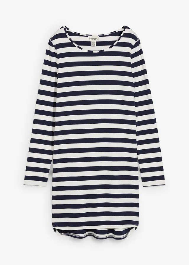 Rochie cu poala prelungită la spate, 100% din bumbac gros