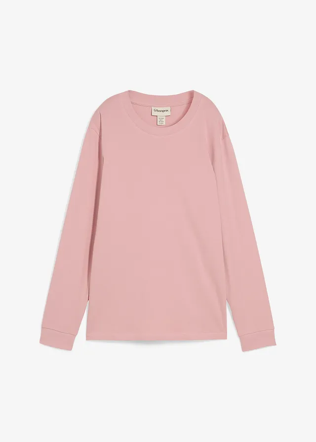 T-shirt manches longues 100% coton