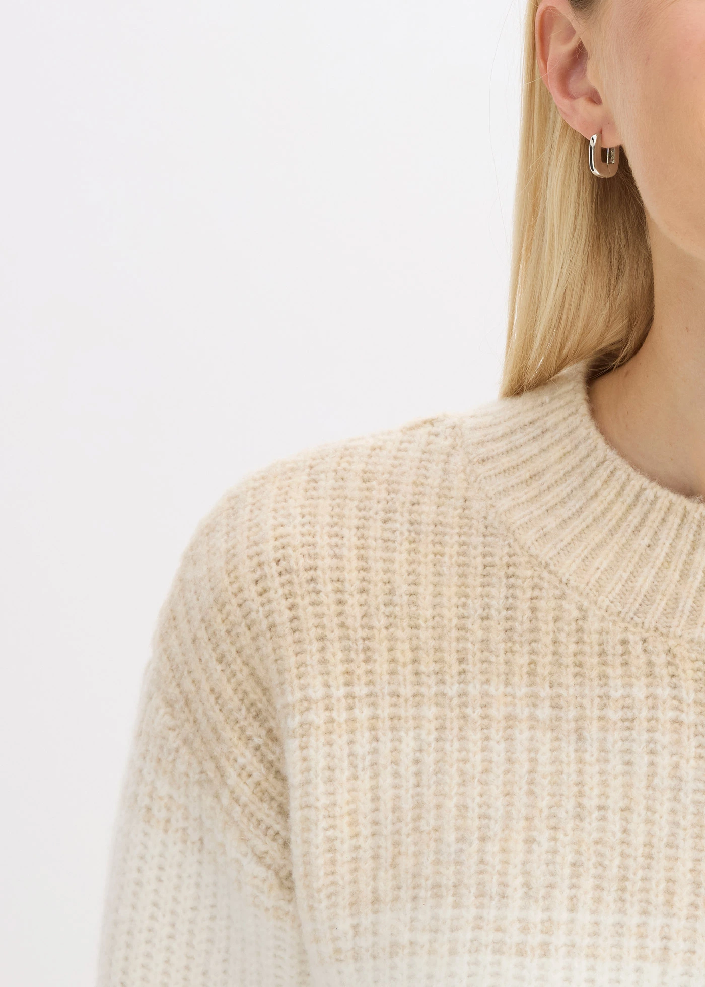 Svetr • šedobéžovo-přírodní bílo-popelavě růžovo-jemně bobulová • bonprix obchod