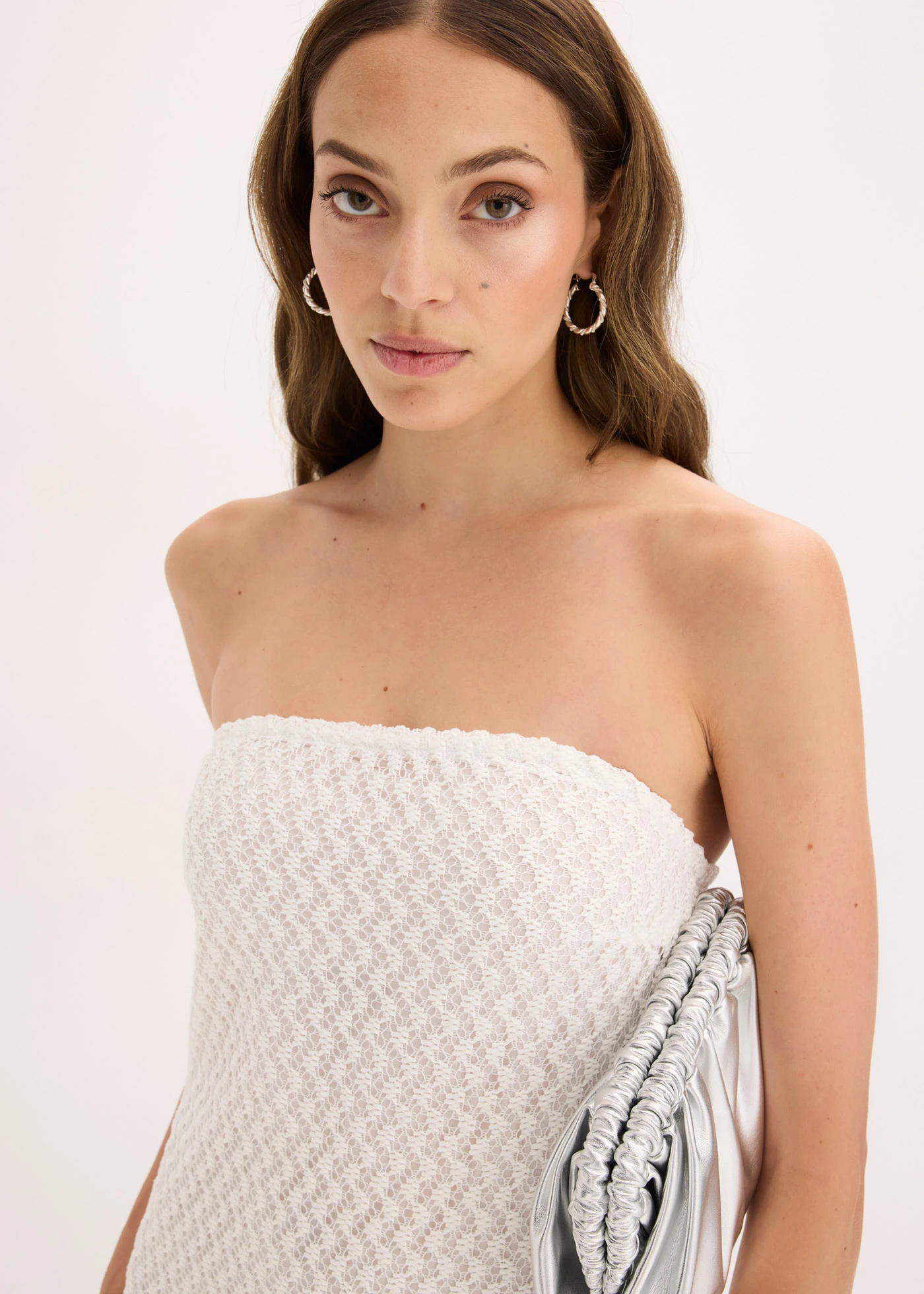 Šaty s krajkou • bílá • bonprix obchod